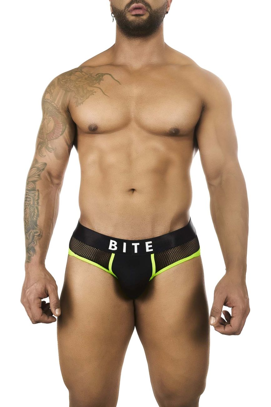 BiteWear BW2023106 Intense Melon Briefs Black Green