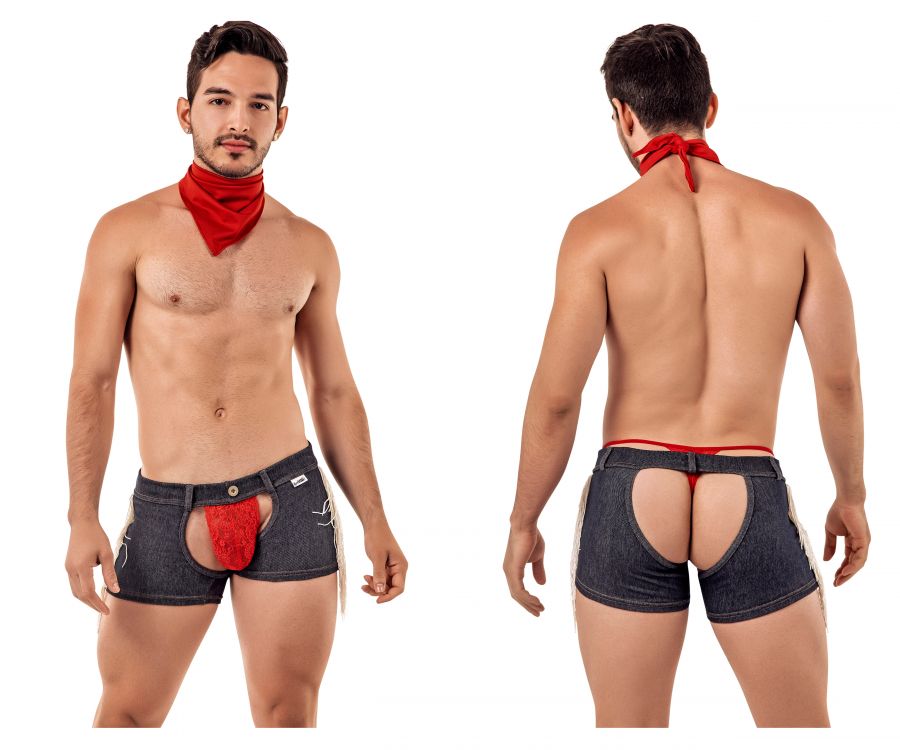 SALE - CandyMan 99413 Cowboy Costume Outfit Trunks