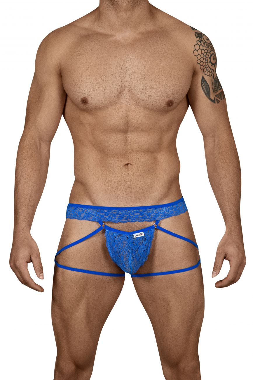 SALE - CandyMan 99437 Garter Bikini Blue