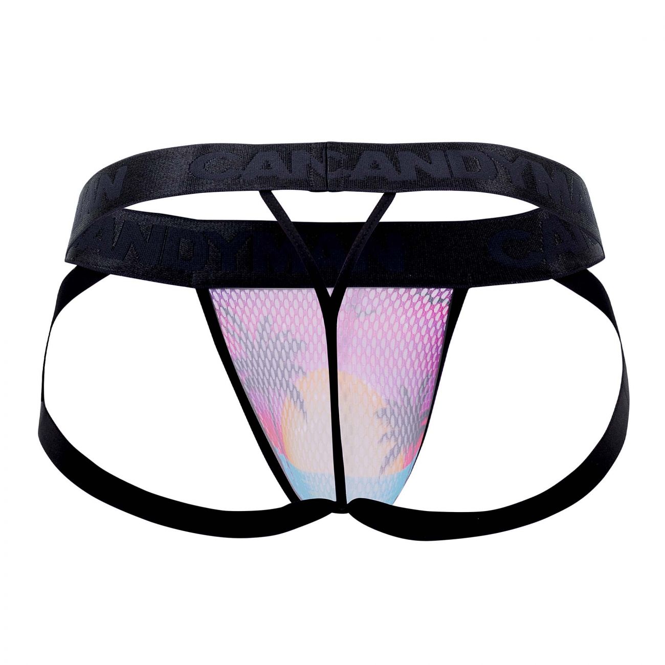 CandyMan 99455 Paradise Jockstrap-Thong Multi Coloured