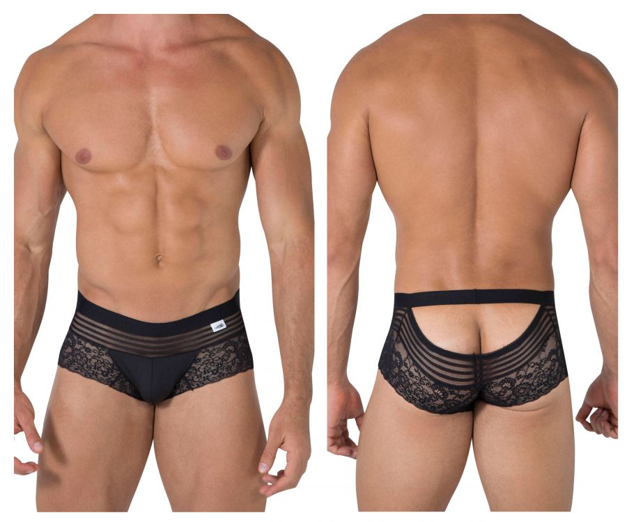 CandyMan 99466 Lace Briefs Black