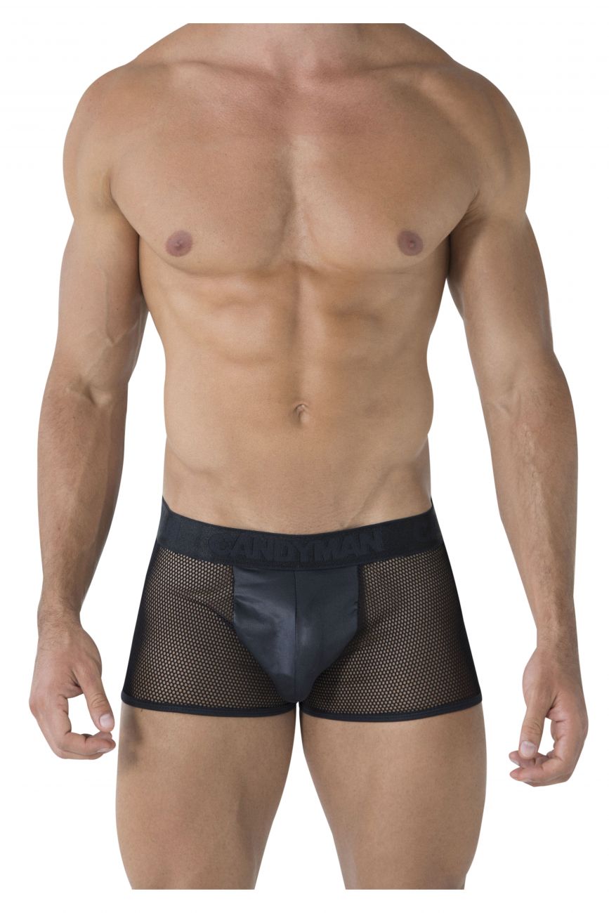 CandyMan 99479 Mesh Trunks Black