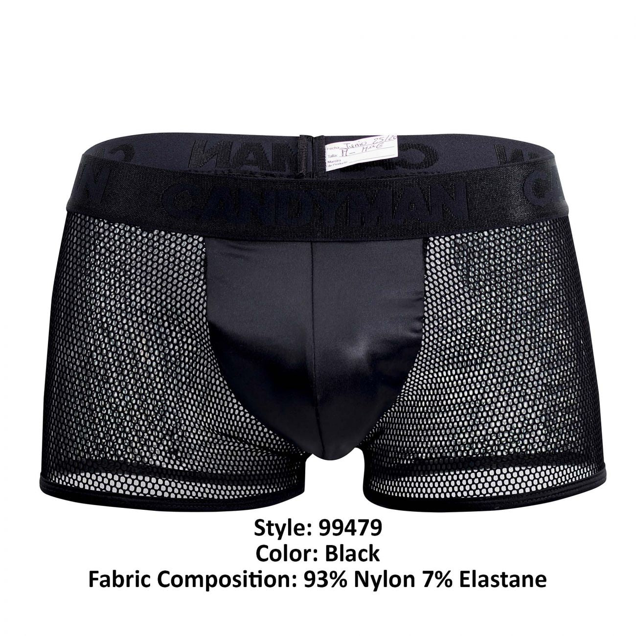 CandyMan 99479 Mesh Trunks Black