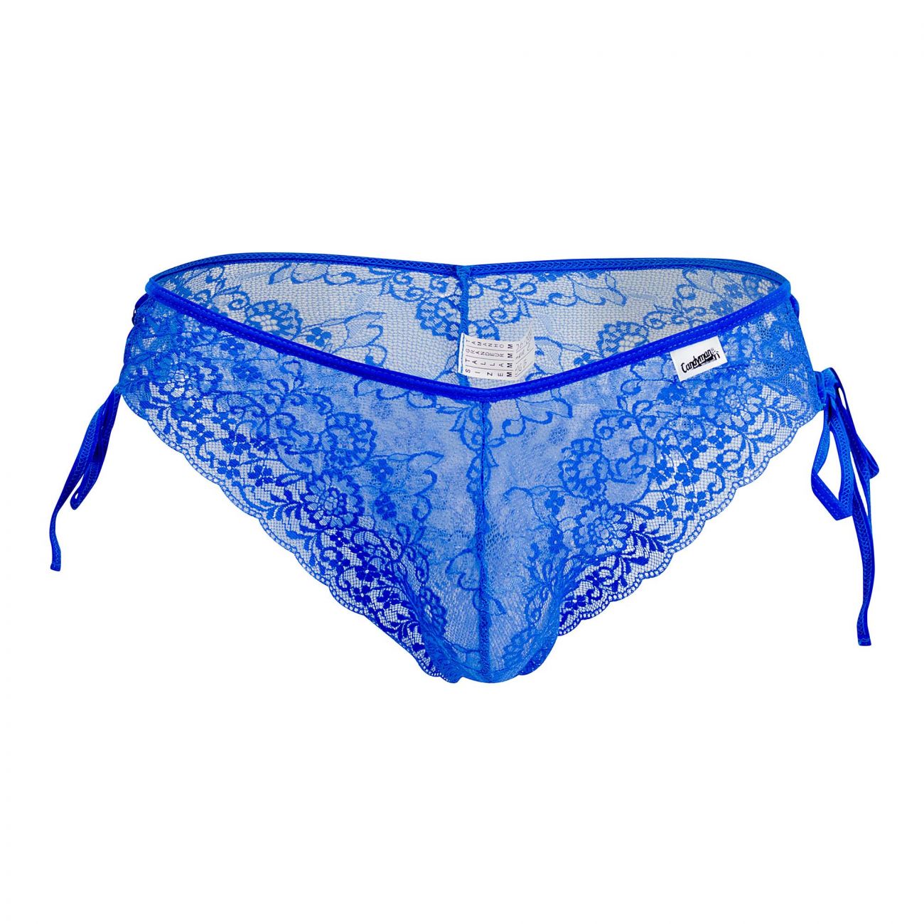 CandyMan 99488 Side Tie Lace Bikini Royal Blue