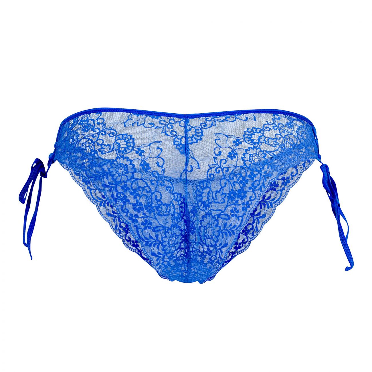 JCSTK - CandyMan 99488 Side Tie Lace Bikini Royal Blue
