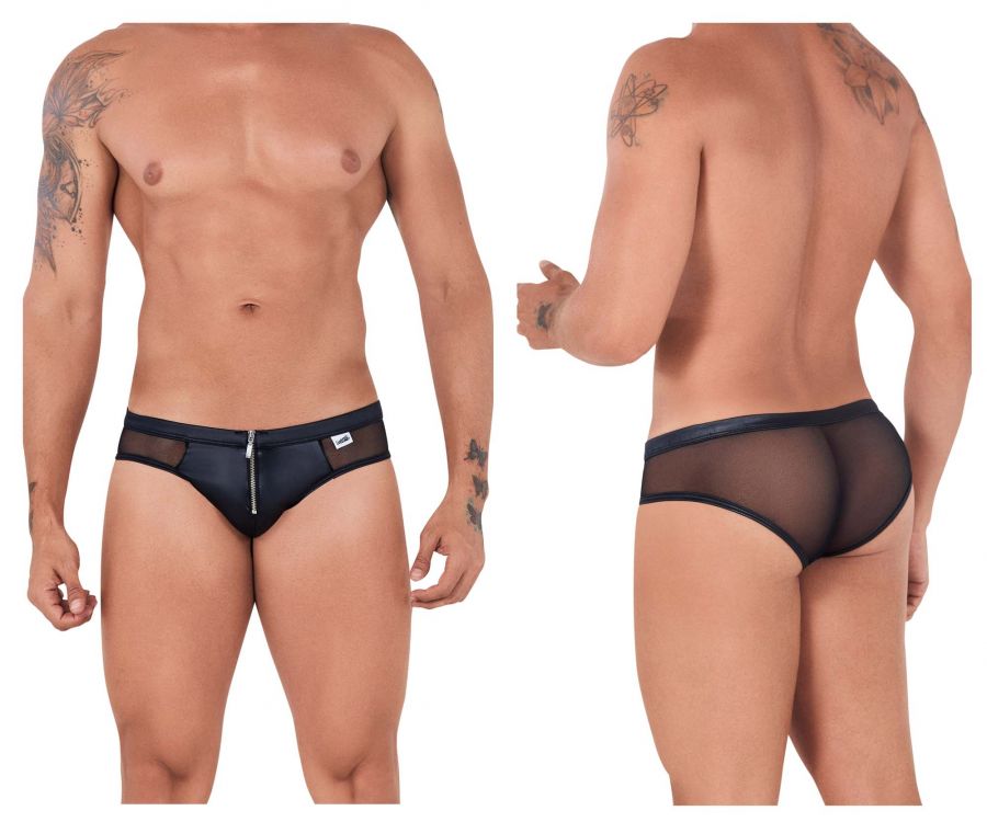 CandyMan 99500 Zipper-Mesh Bikini Black