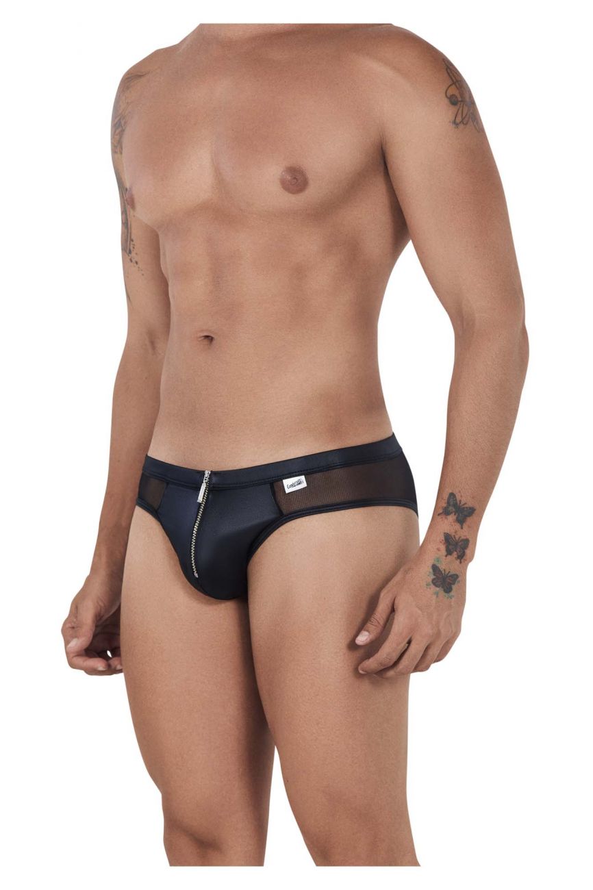 CandyMan 99500 Zipper-Mesh Bikini Black