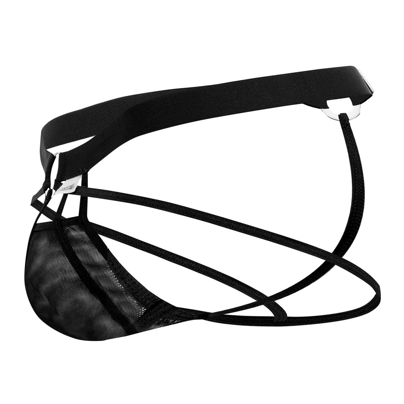 CandyMan 99617 Mesh Cage Jockstrap Black