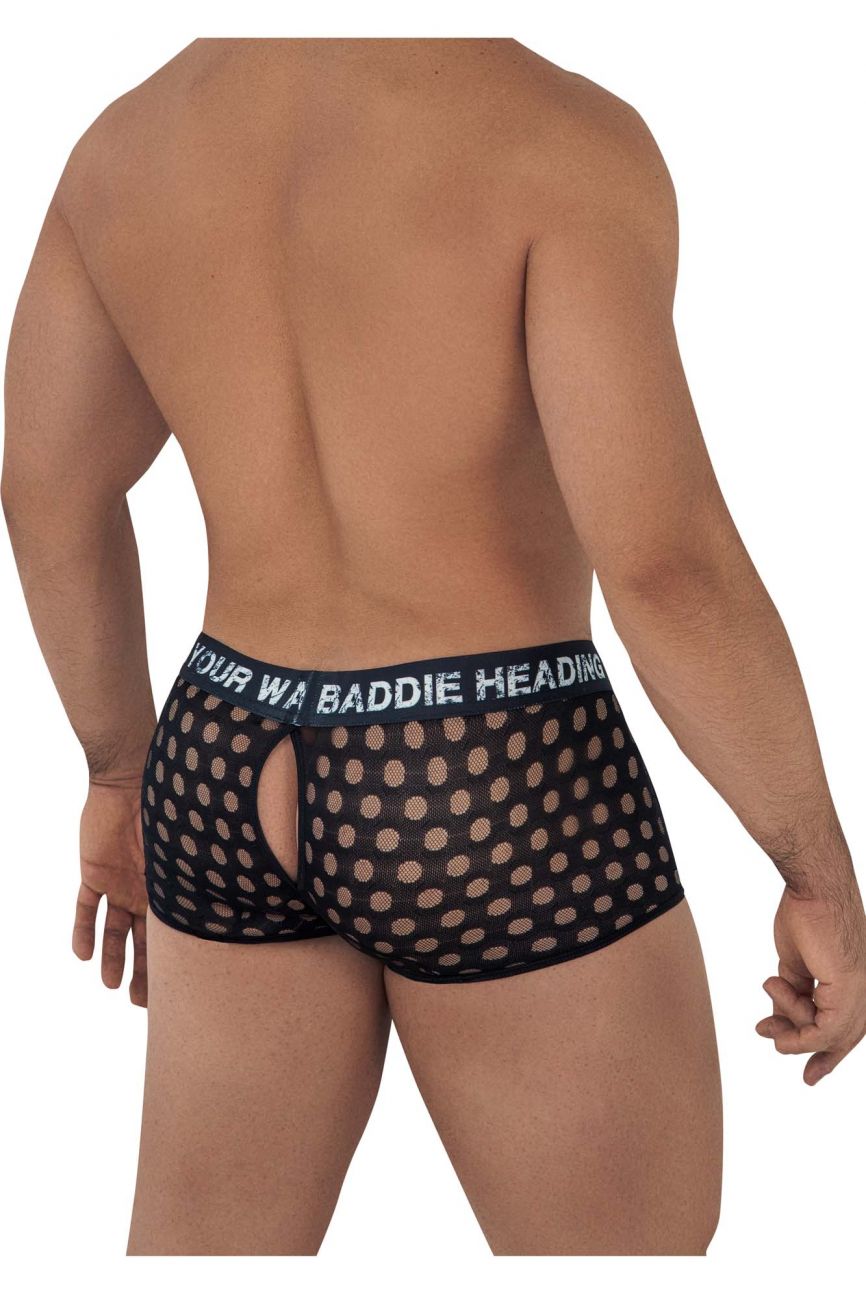 CandyMan 99620 Baddie Heading Your Way Boxer Brief Trunks Black