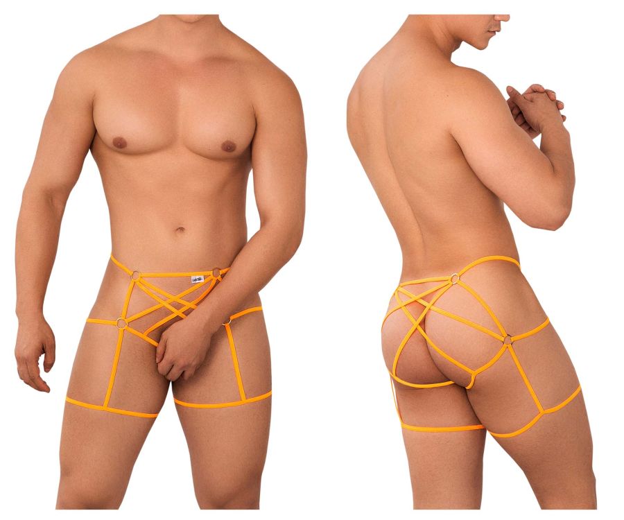 CandyMan 99646 Cage Jockstrap Black