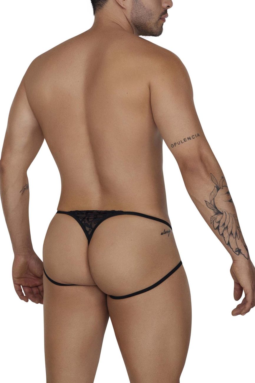 CandyMan 99668 Jock Thongs Black