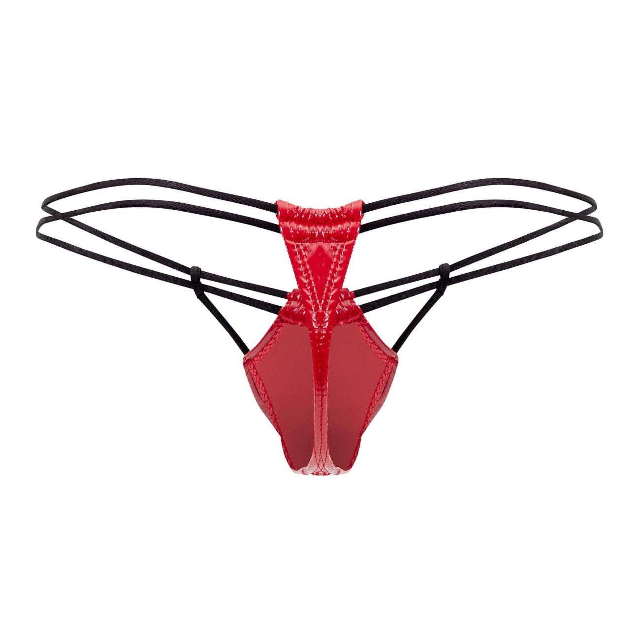 CandyMan 99685 Lace Thongs Color Red