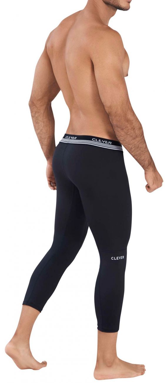 Clever 0423 Reaction Athletic Pants Black