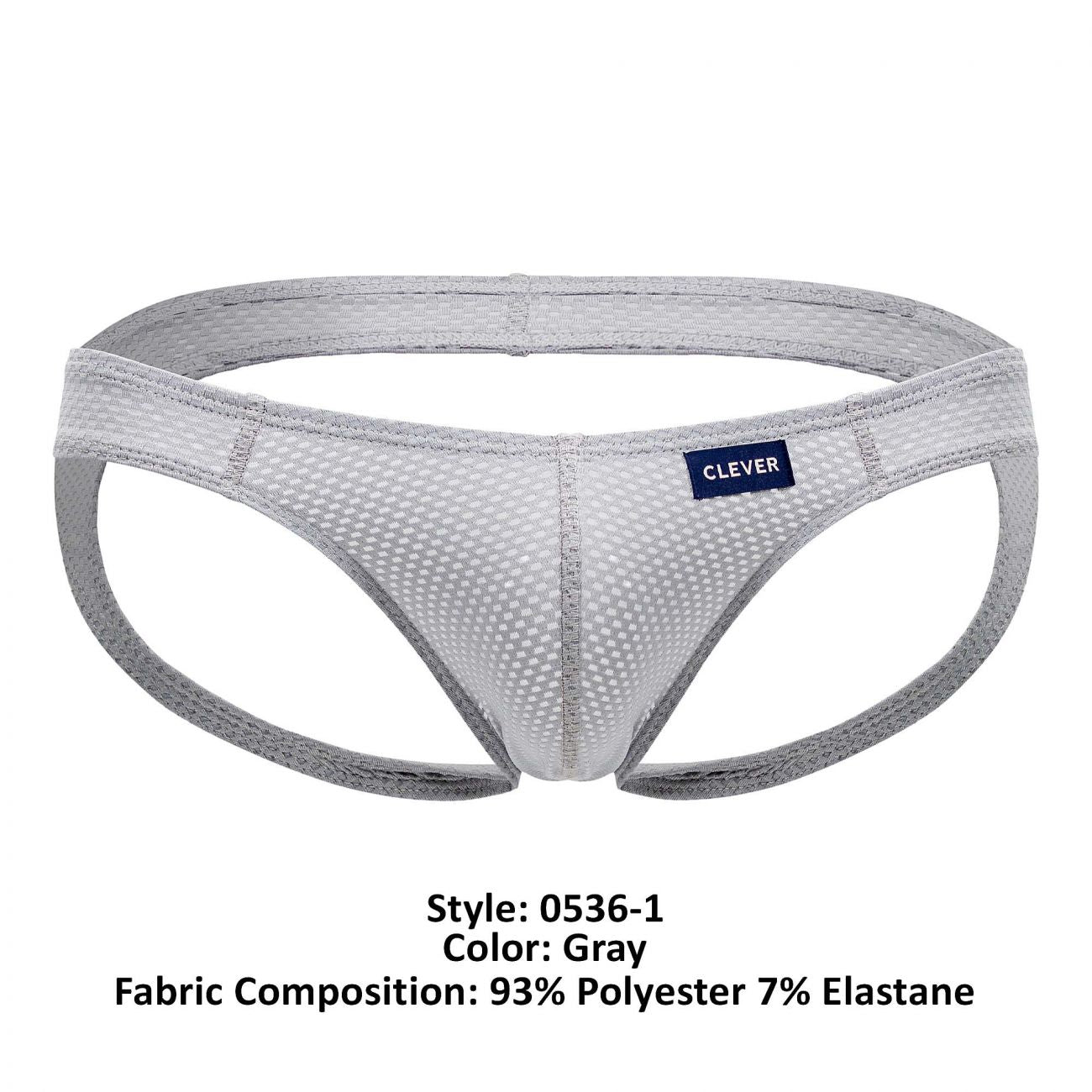 Clever 0536-1 Kroma Jockstrap Gray