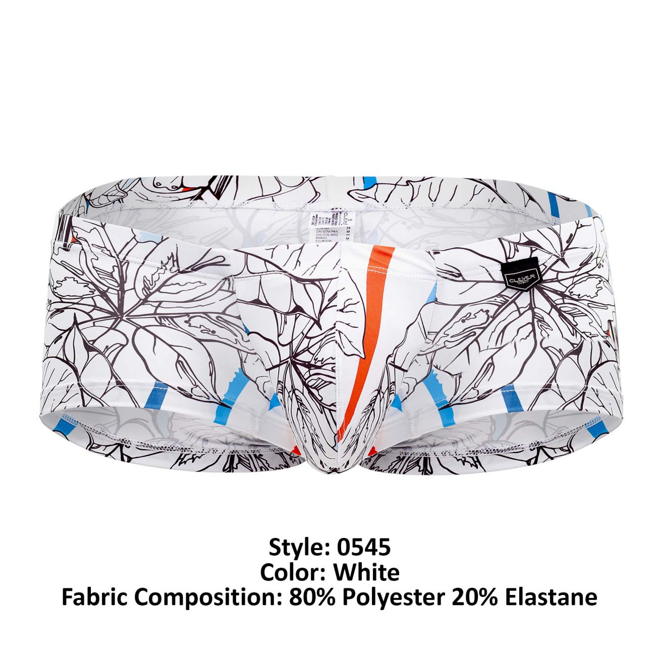 Clever 0545-1 Leaves Trunks White