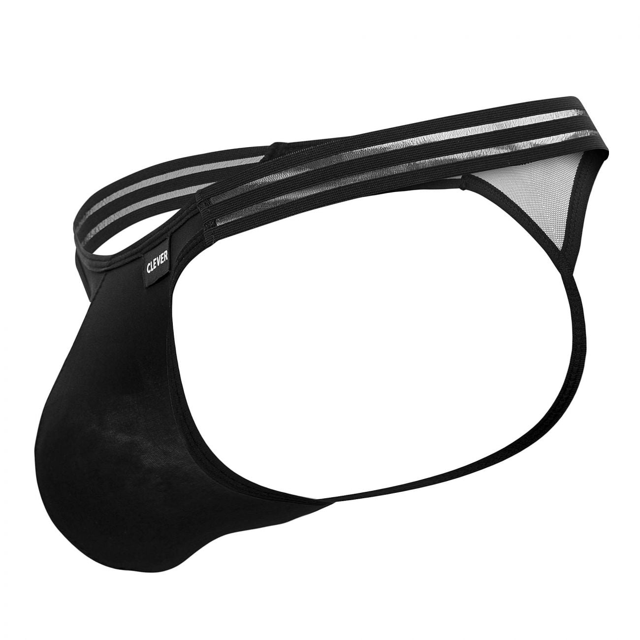 Clever 0893 Shine Thongs Black