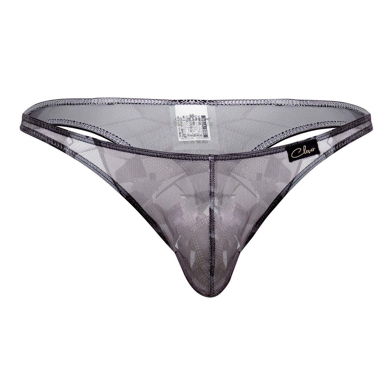 Clever 0937 Tempting Thongs Black Print