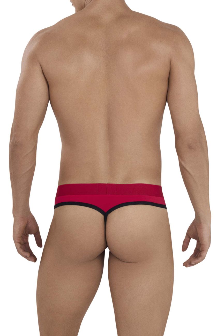 Clever 1147 Celestial Thongs Red