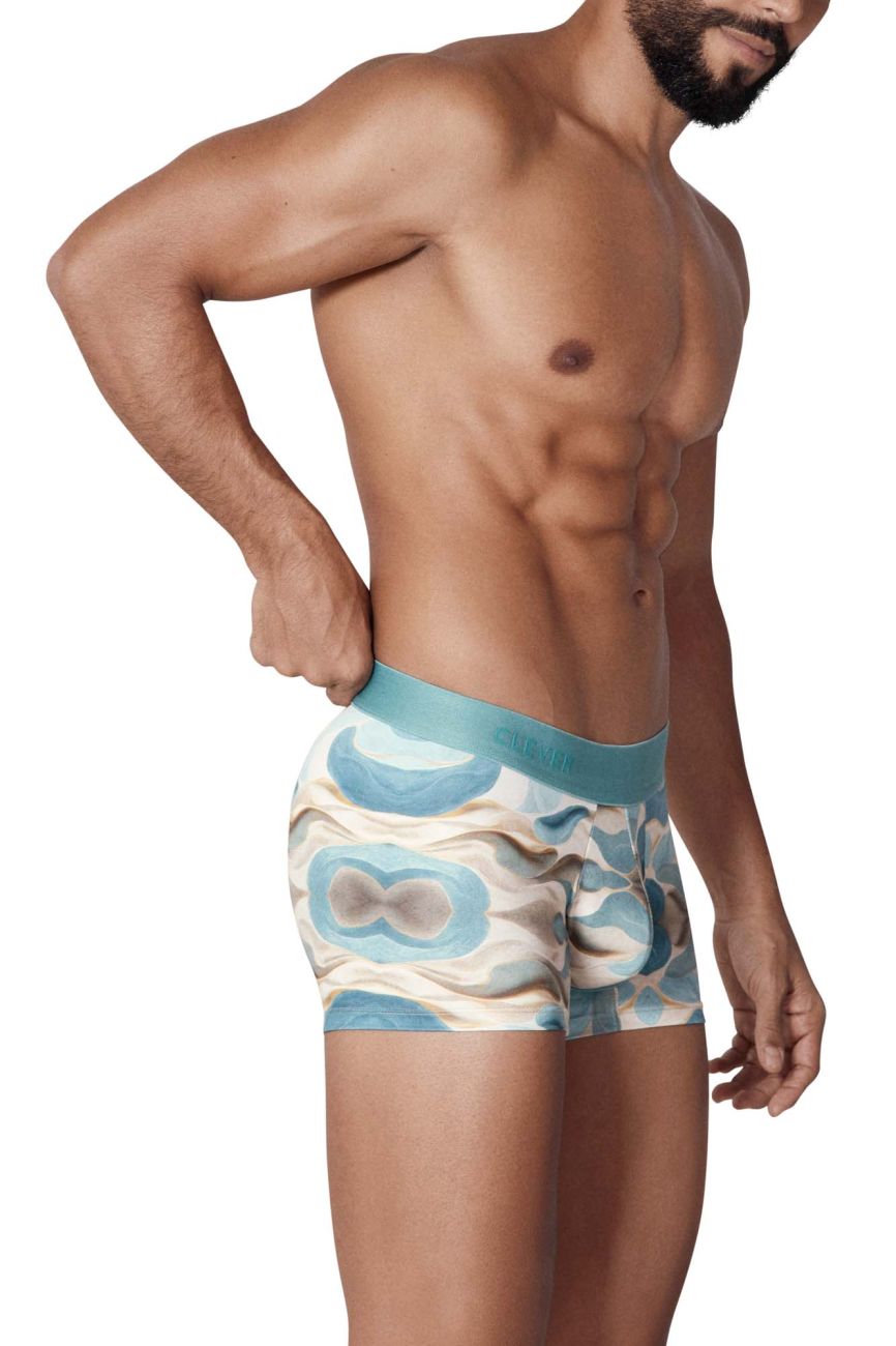 Clever 1318 Sand Trunks Beige Print