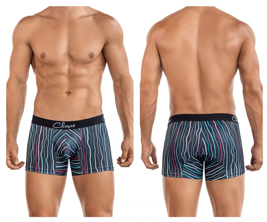 Clever 2426 Symbol Boxer Briefs Blck Multi