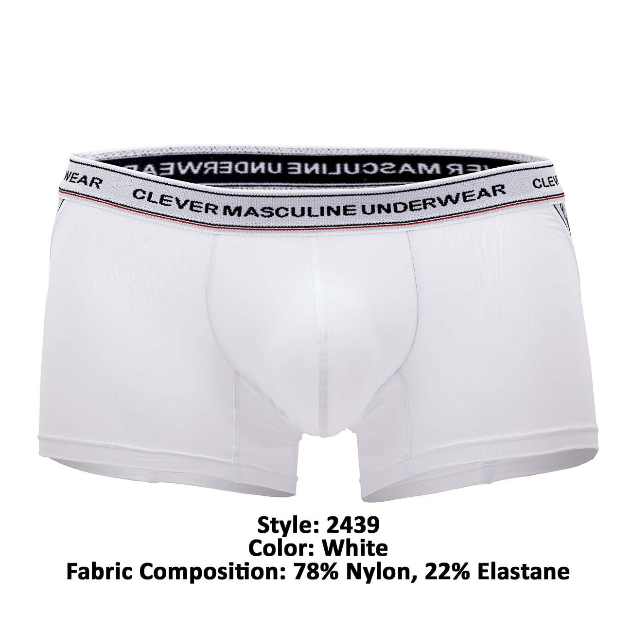 Clever 2439 Kalderash Boxer Briefs White