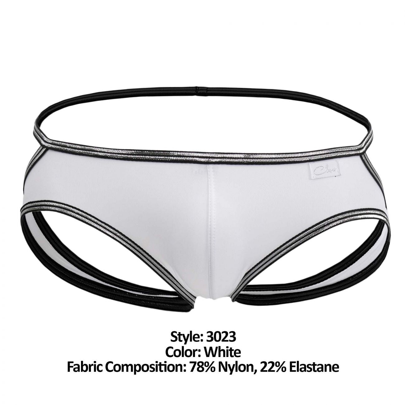 Clever 3023 Prestige Jockstrap White