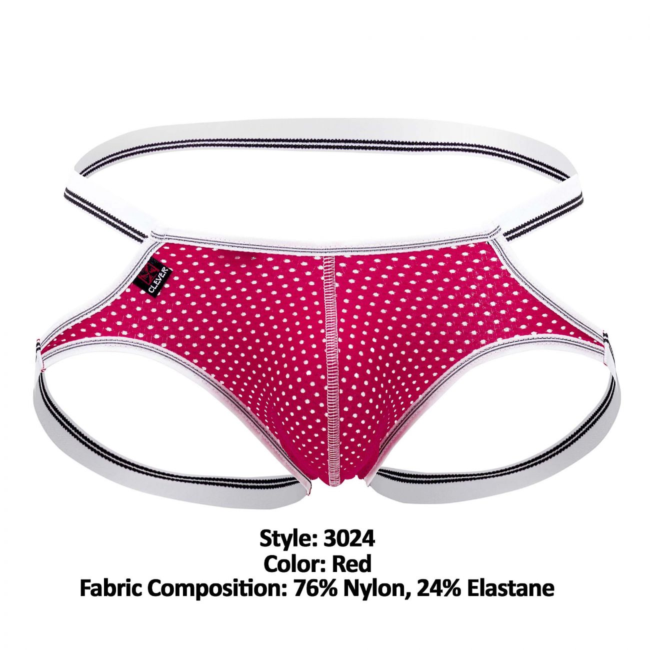 Clever 3024 Patriarca Jockstrap Red