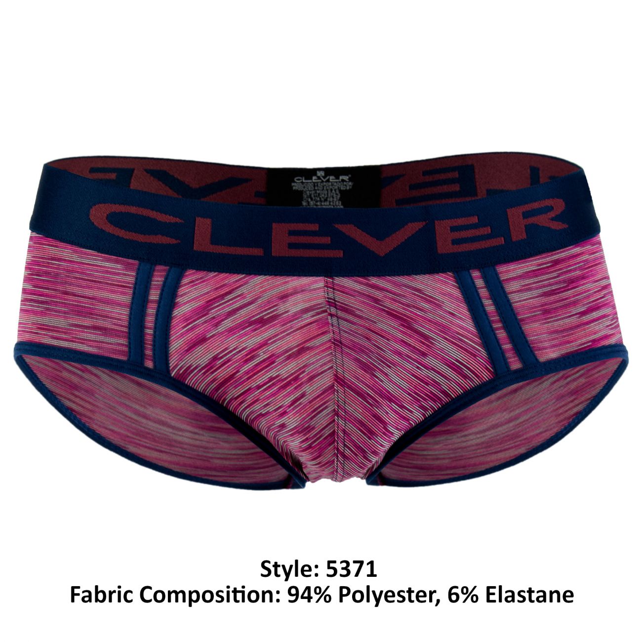 Clever 5371 Belgian Piping Briefs Grape