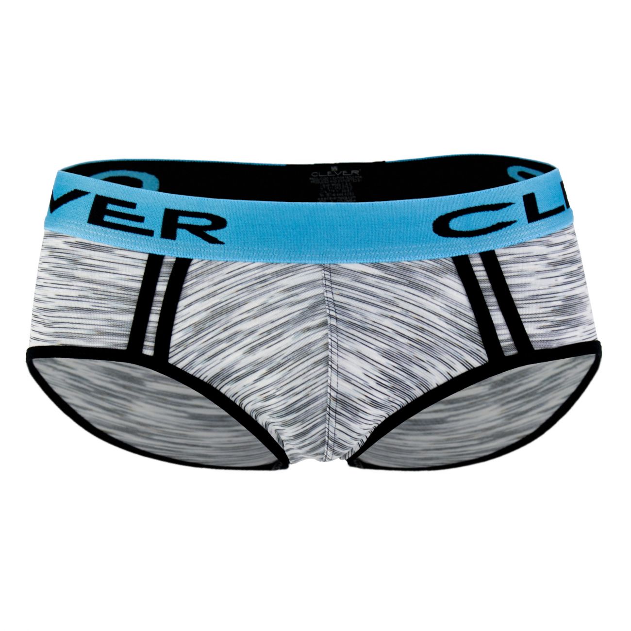 Clever 5371 Belgian Piping Briefs Gray