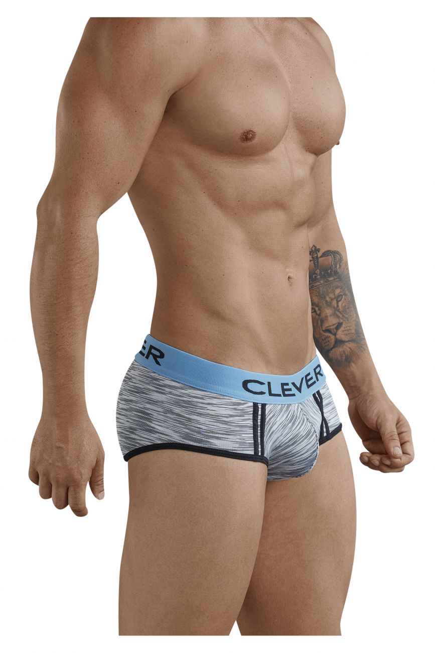 Clever 5371 Belgian Piping Briefs Gray