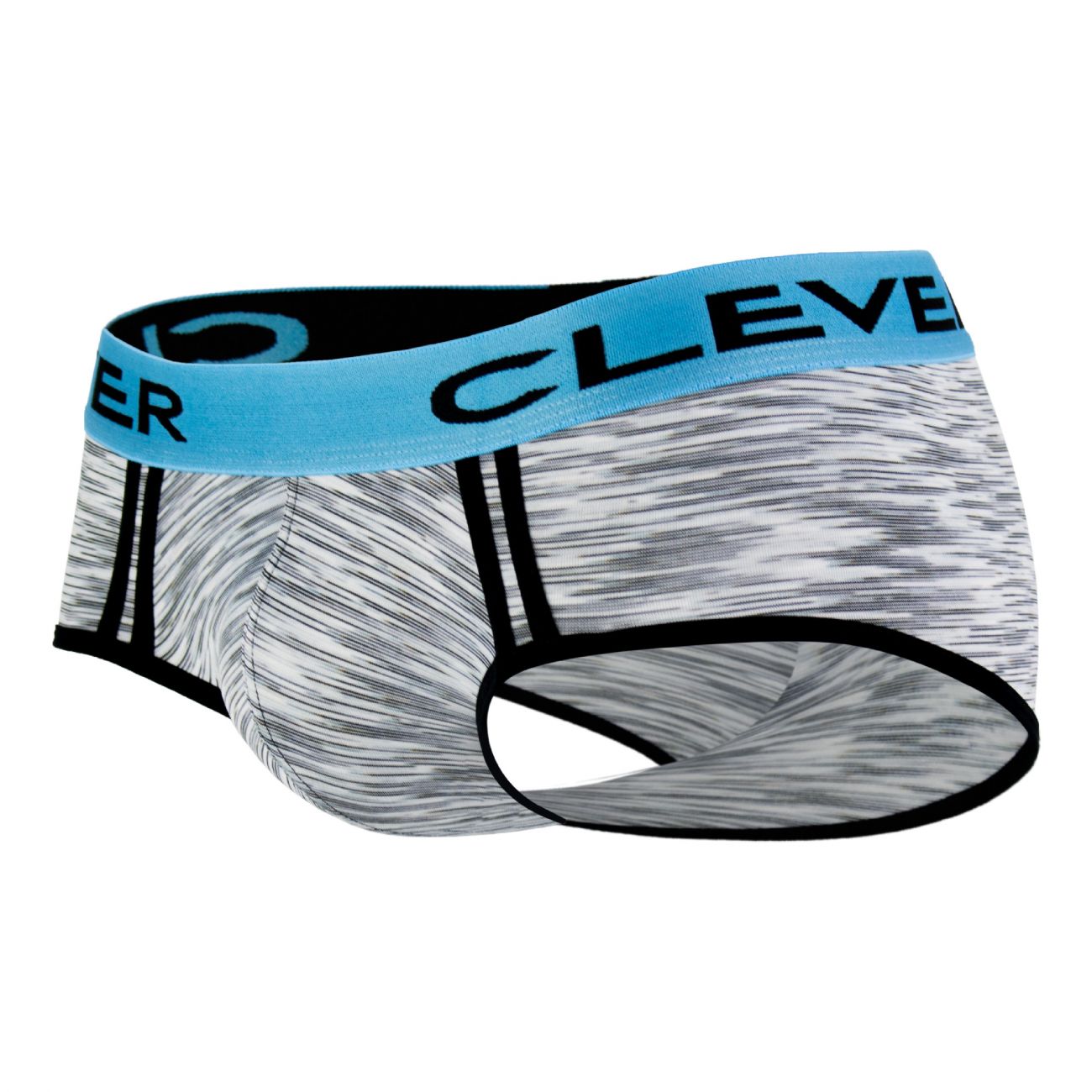 Clever 5371 Belgian Piping Briefs Gray
