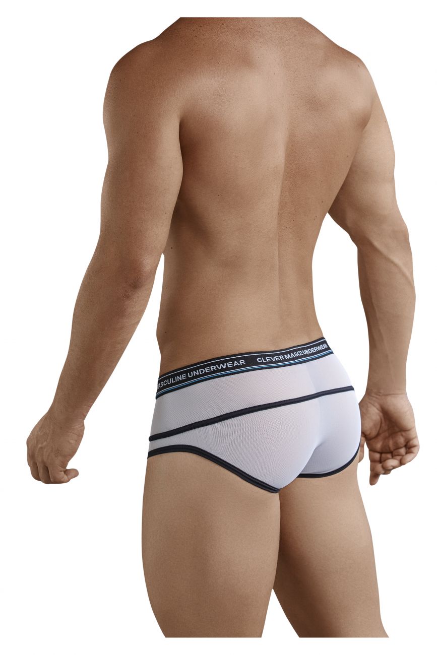 Clever 5374 Asian Piping Briefs White