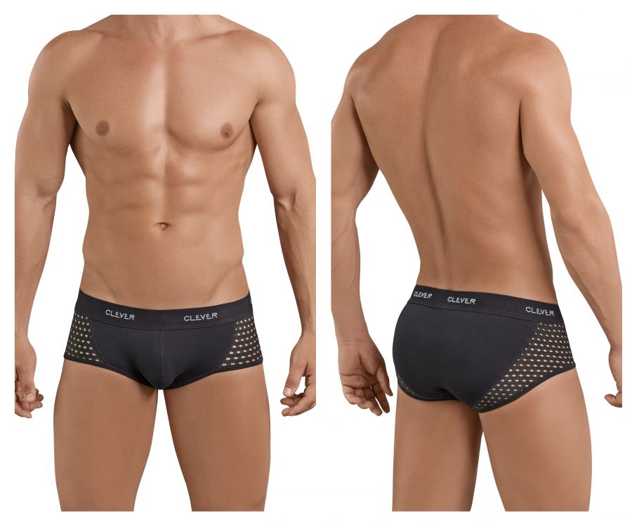 Clever 5386 Glamour Piping Briefs Black