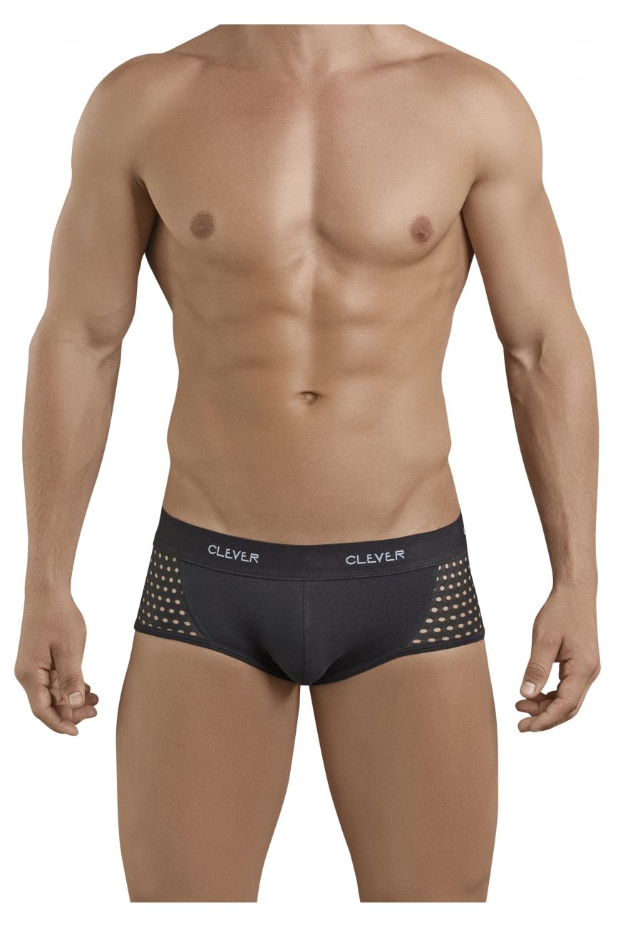 Clever 5386 Glamour Piping Briefs Black