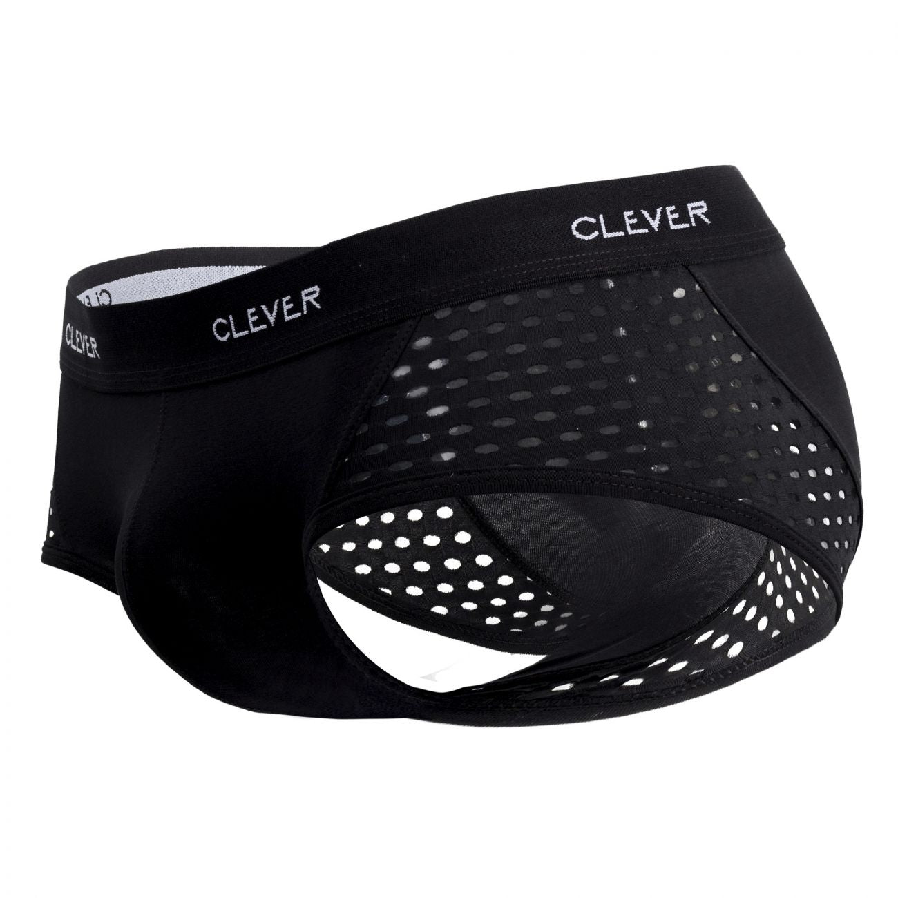 Clever 5386 Glamour Piping Briefs Black