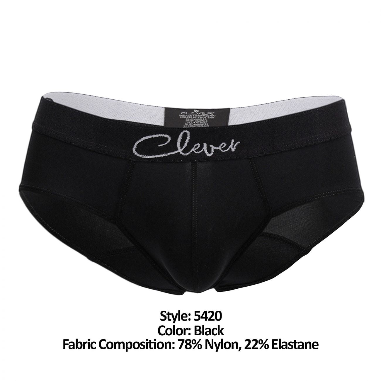 Clever 5420 Neron Classic Briefs Black