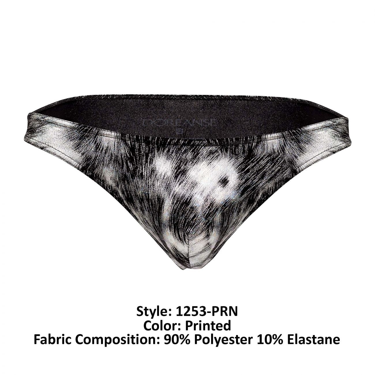 Doreanse 1253-PRN Nebula Briefs Printed Plus Sizes