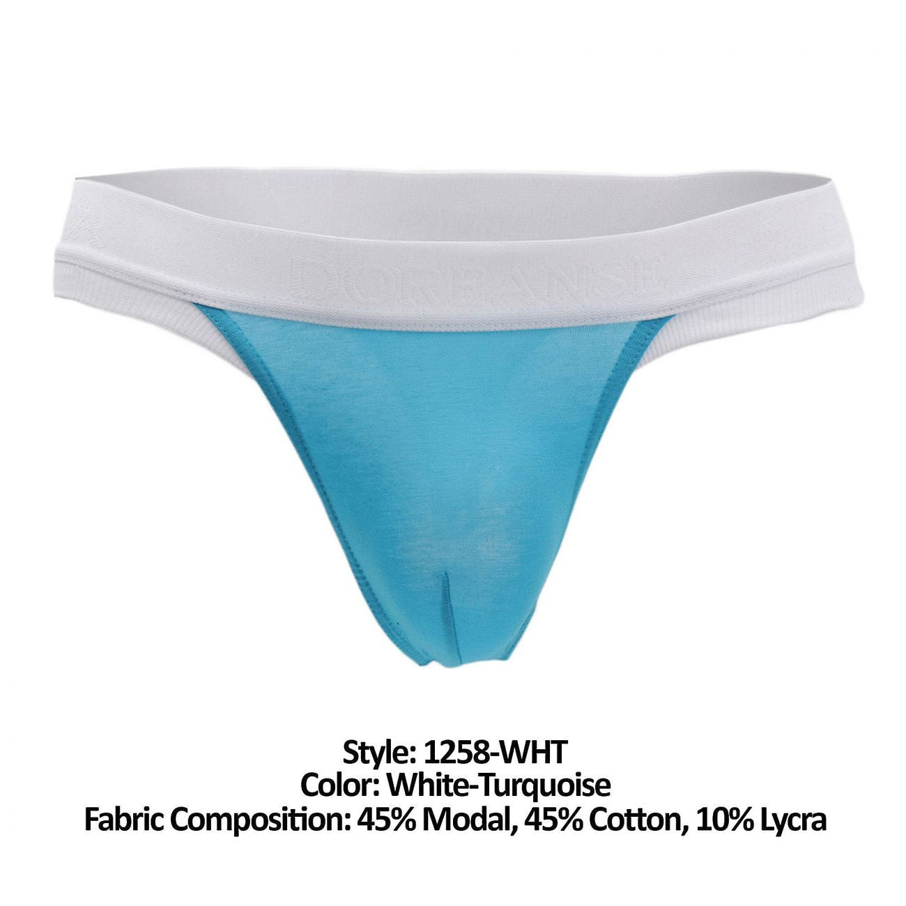 Doreanse 1258-WHT Warrior Thong