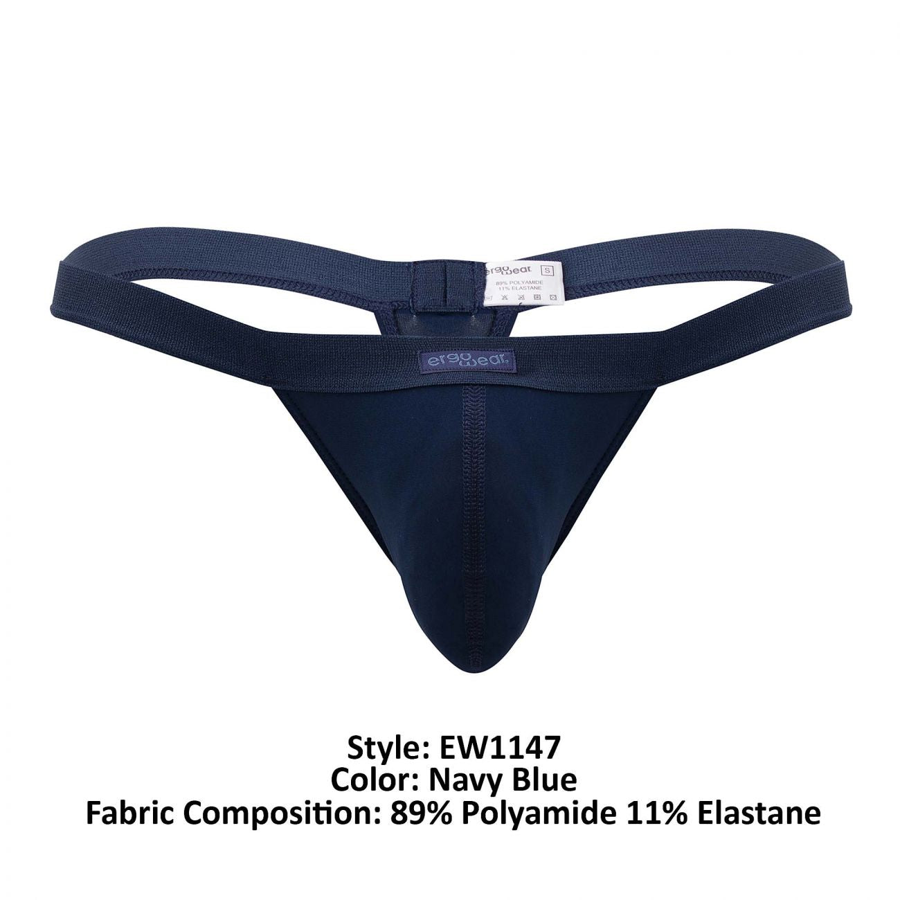 ErgoWear EW1147 SLK Thongs Navy Blue