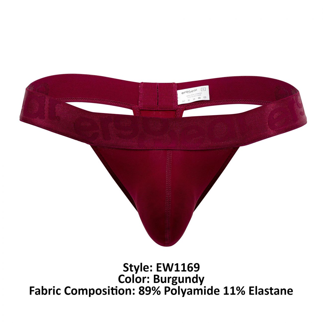 ErgoWear EW1169 MAX XV Thongs Burgundy
