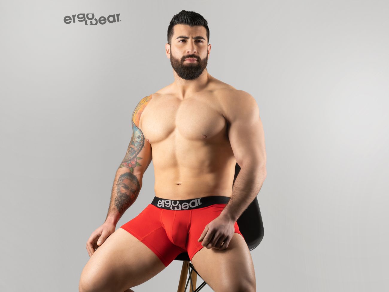 ErgoWear EW1190 HIP Trunks Red