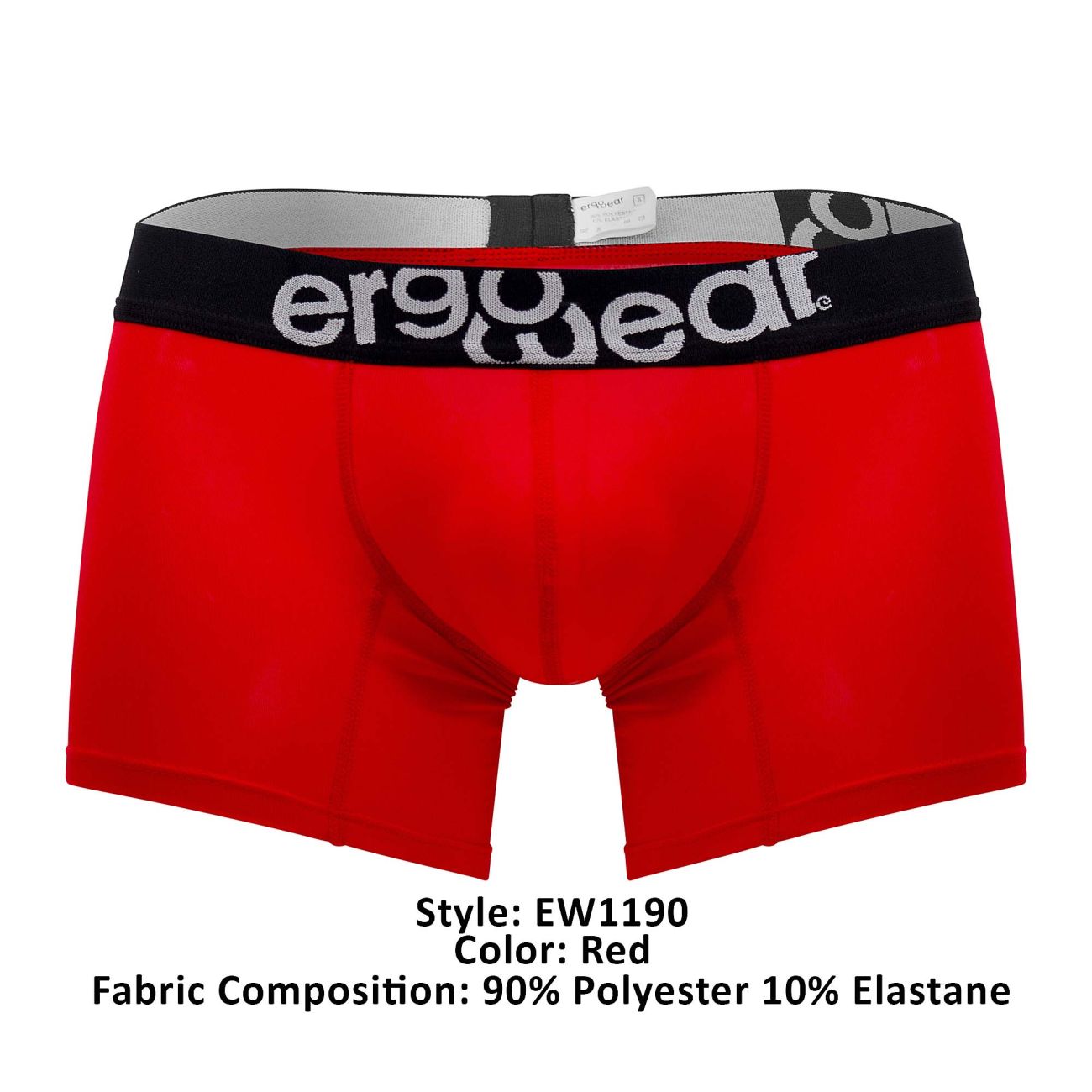 ErgoWear EW1190 HIP Trunks Red