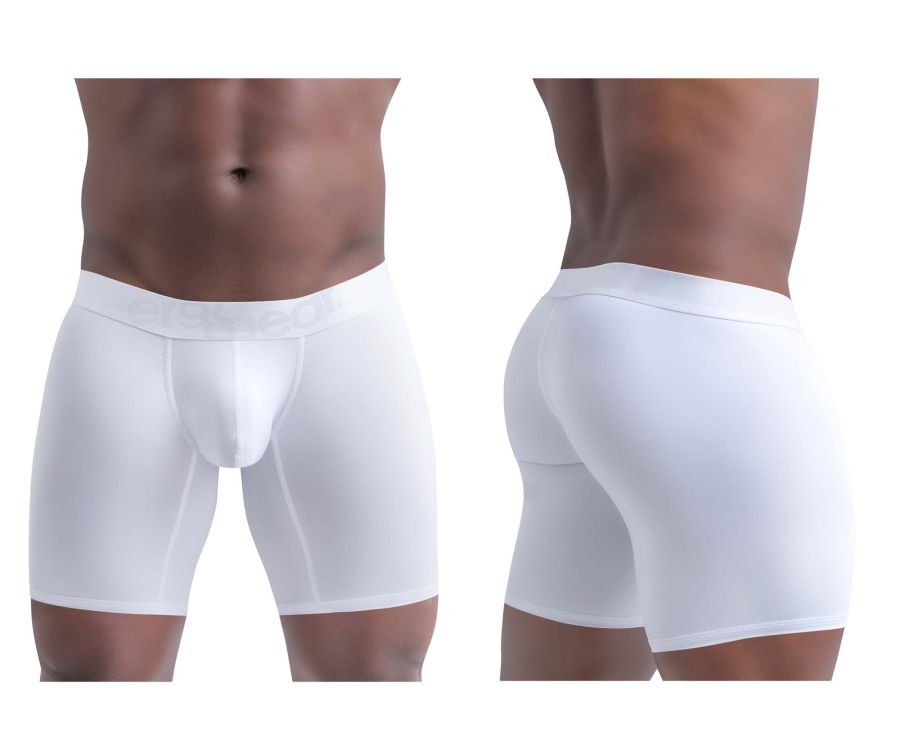 ErgoWear EW1325 Enchanting Boxer Briefs White