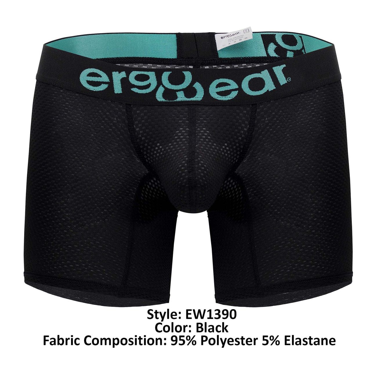 ErgoWear EW1390 MAX Boxer Briefs Black