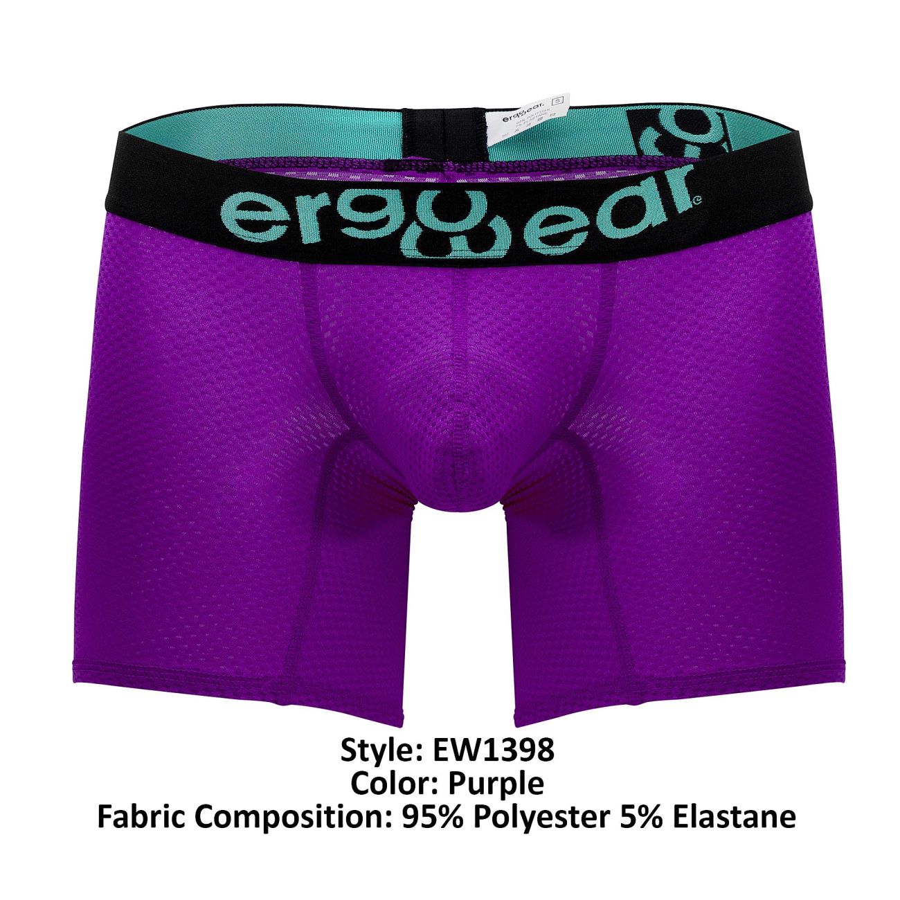 ErgoWear EW1398 MAX Boxer Briefs Purple