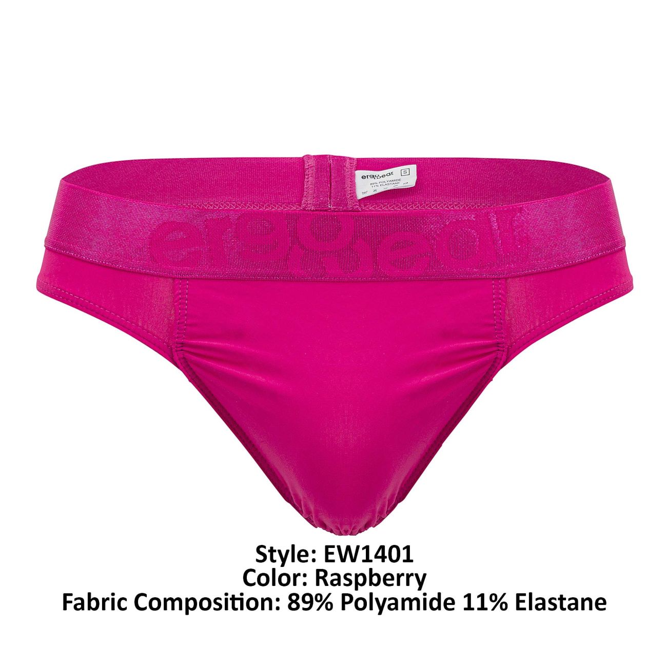 ErgoWear EW1401 EW1401 FEEL XX Thongs Raspberry