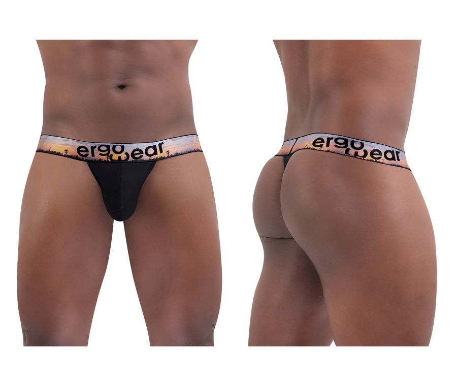 ErgoWear EW1456 MAX SE Thongs Black