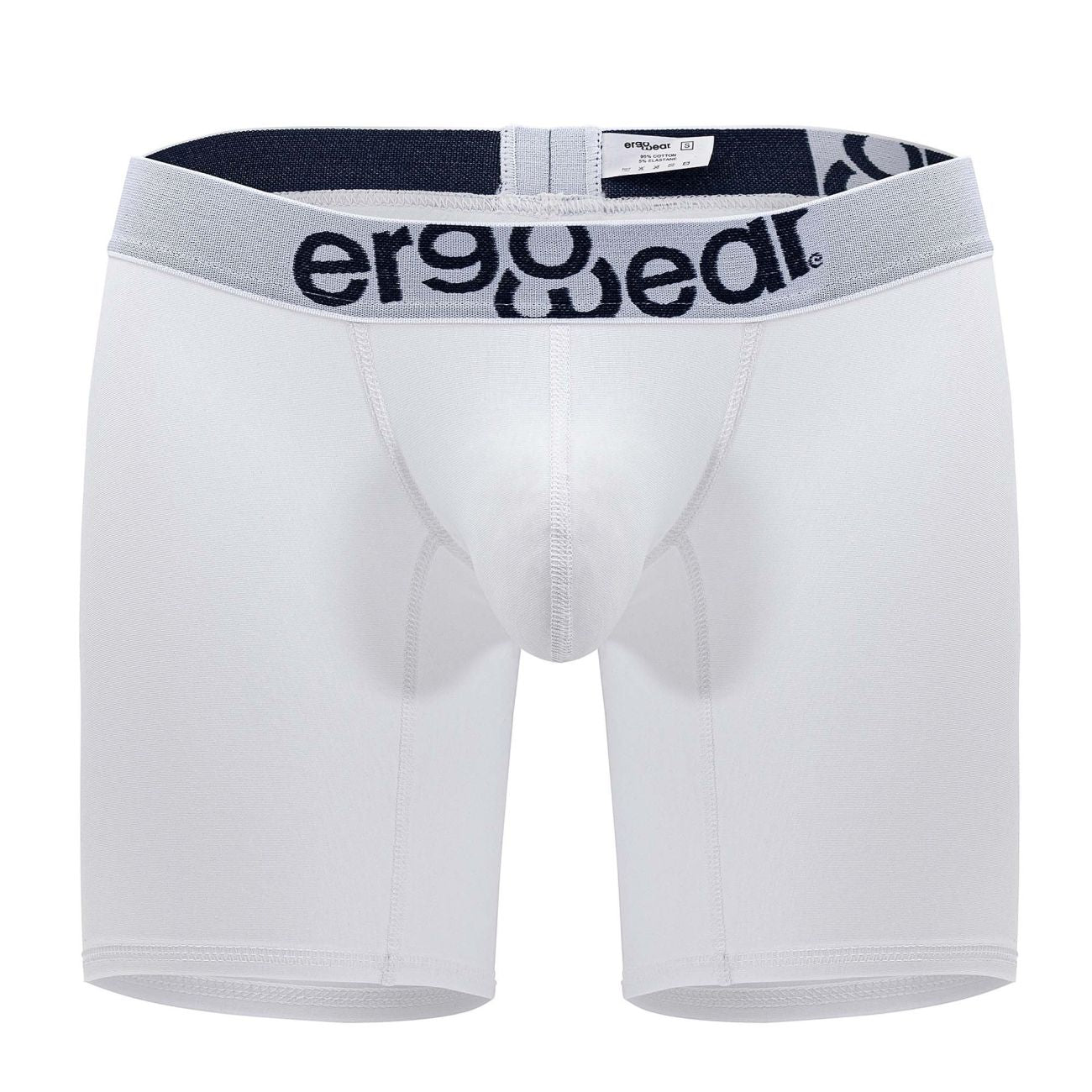 ErgoWear EW1477 MAX COTTON Boxer Briefs White