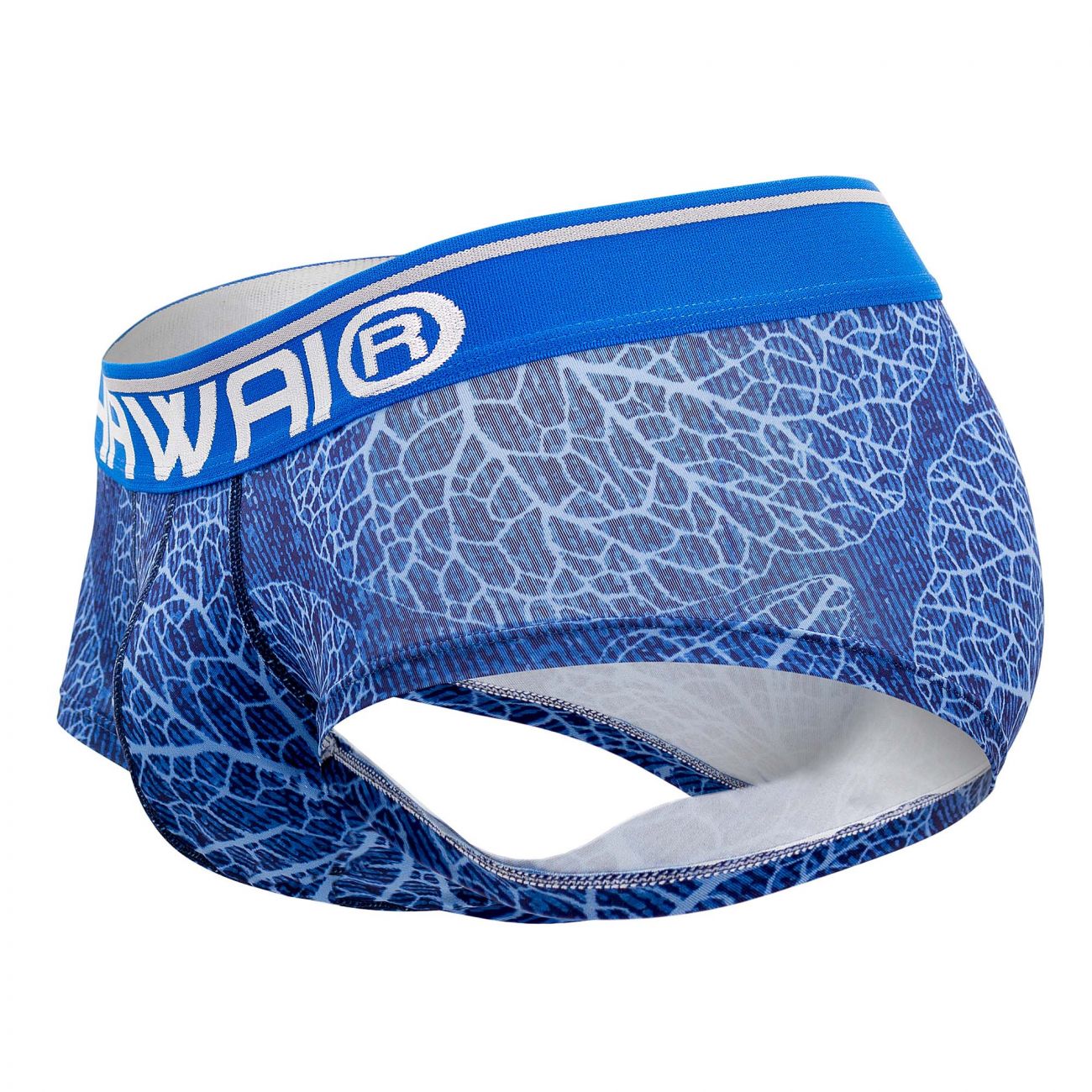 HAWAI 42134 Printed Mini Trunks Royal Blue