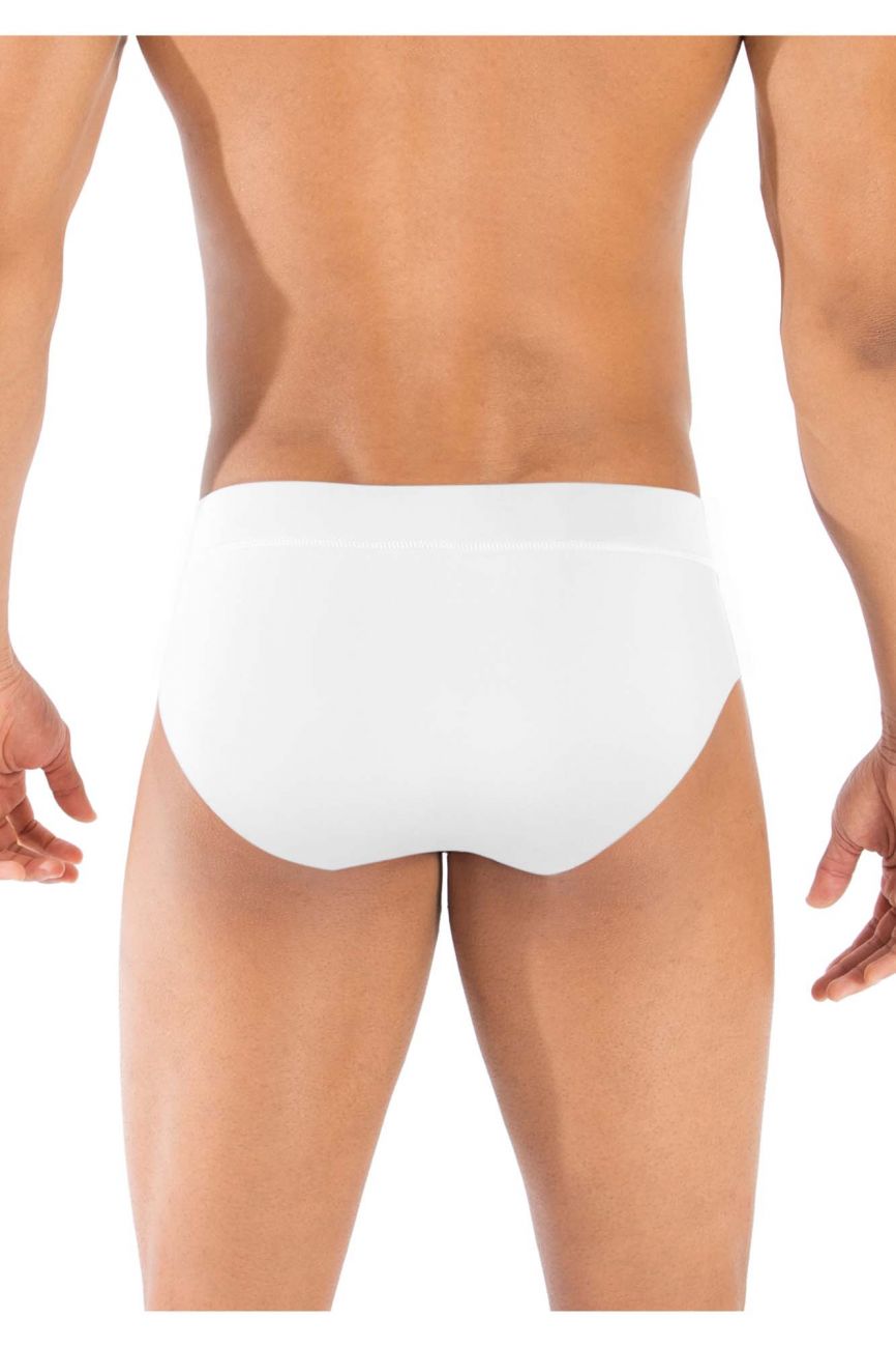 HAWAI 42141 Solid Hip Briefs White